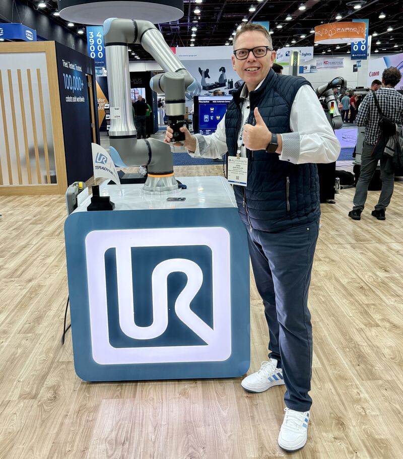 Day 2 at Automate Show in Detroit finished as well