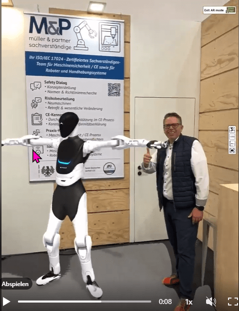 Dancing Queen auf dem M&P Messestand