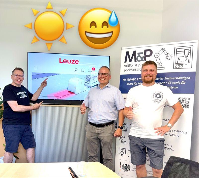 Sommerhitze, spannende Gespräche und ein Hauch Zukunftstechnologie