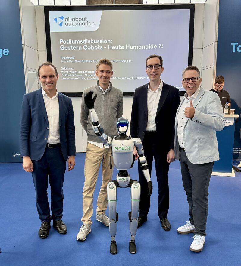 Gestern Cobots - heute Humanoide. Ein voller Erfolg!